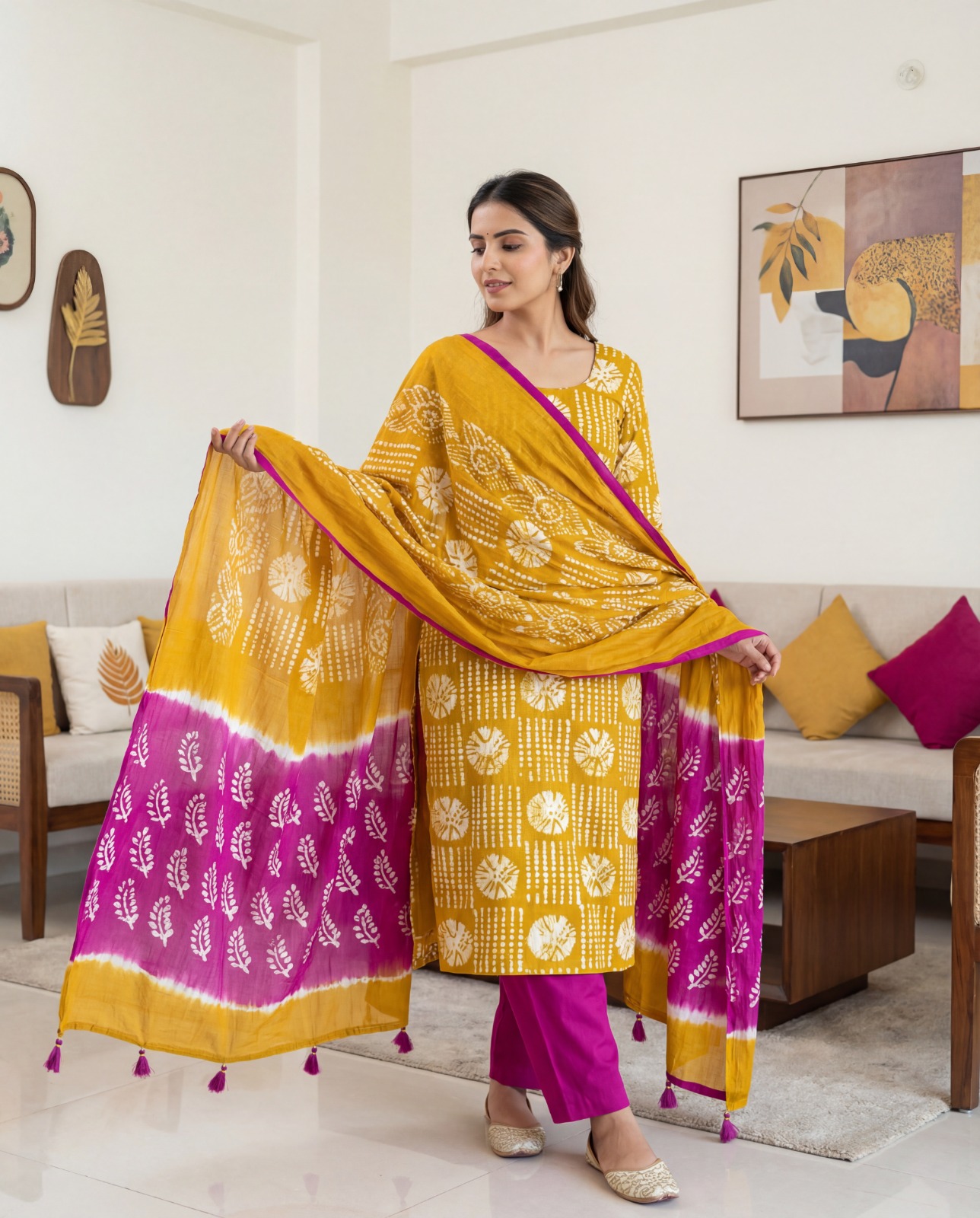 Snigdha Unstitched Cotton Shalwar Kameez