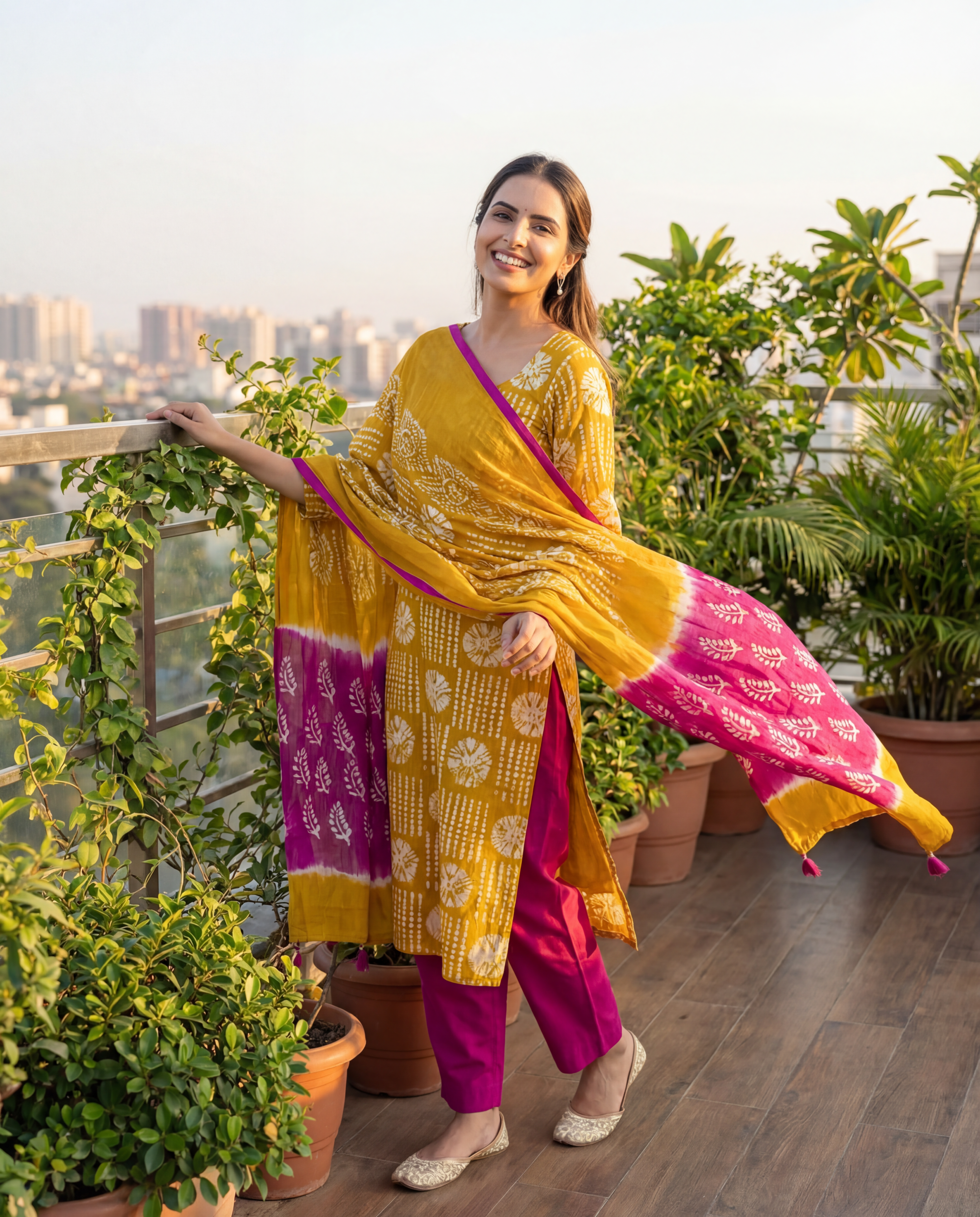 Snigdha Unstitched Cotton Shalwar Kameez - Image 8